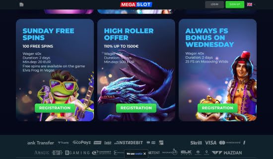 megaslot casino promotions